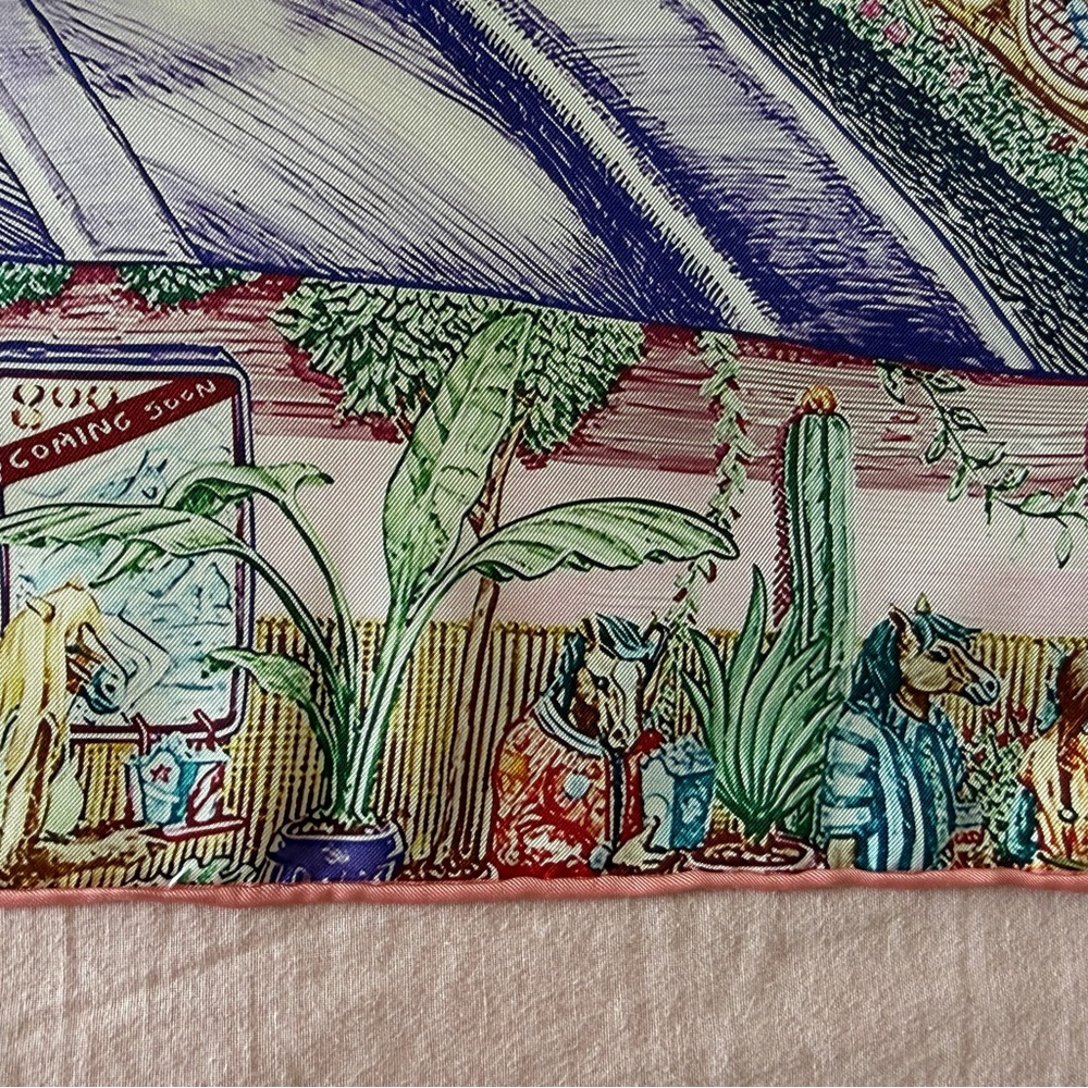 Hermes City of Light Scarf - Multicolor - Picture 7 of 8